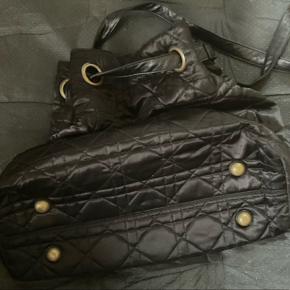 “BIG BUDDHA” Black Soft Sided Quilted Bag. - Picture 11 of 15